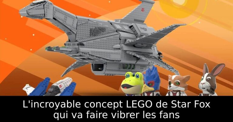 L'incroyable concept LEGO de Star Fox qui va faire vibrer les fans