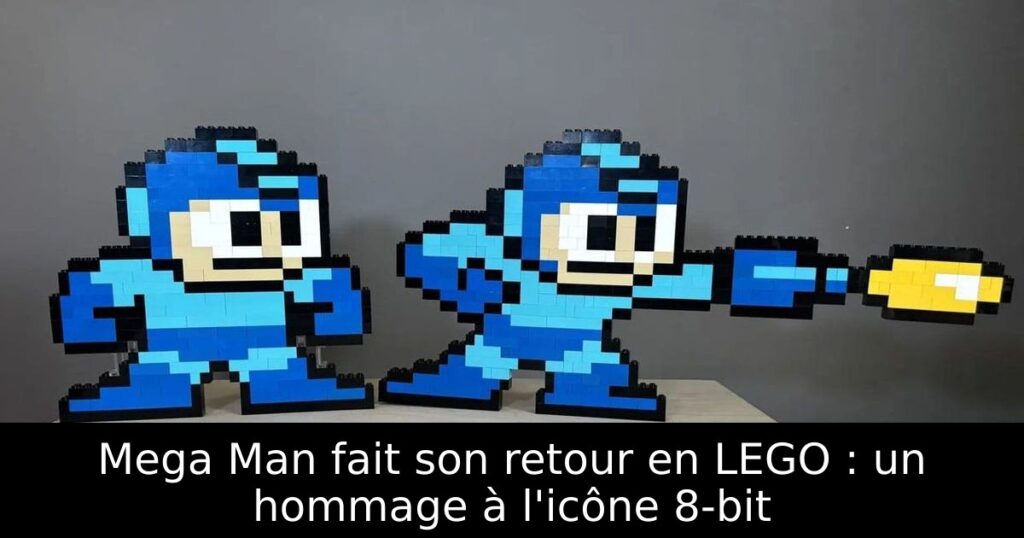 Mega Man fait son retour en LEGO : un hommage à l'icône 8-bit