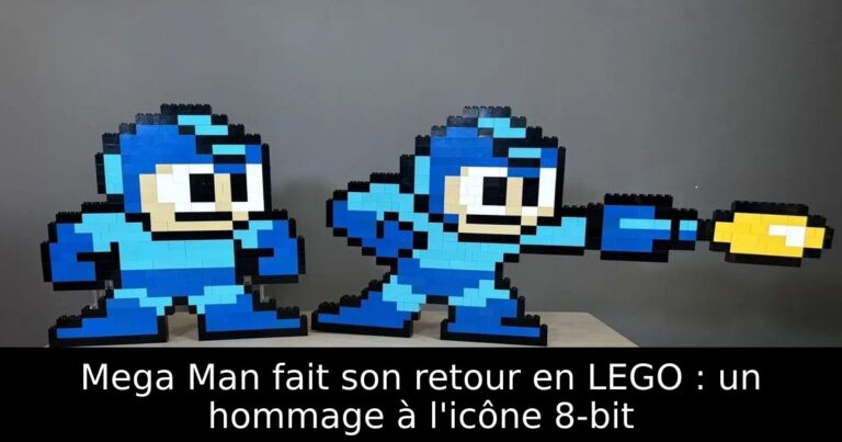 Mega Man fait son retour en LEGO : un hommage à l'icône 8-bit