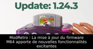 ModRetro : La mise à jour du firmware M64 apporte de nouvelles fonctionnalités excitantes