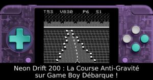 Neon Drift 200 : La Course Anti-Gravité sur Game Boy Débarque !