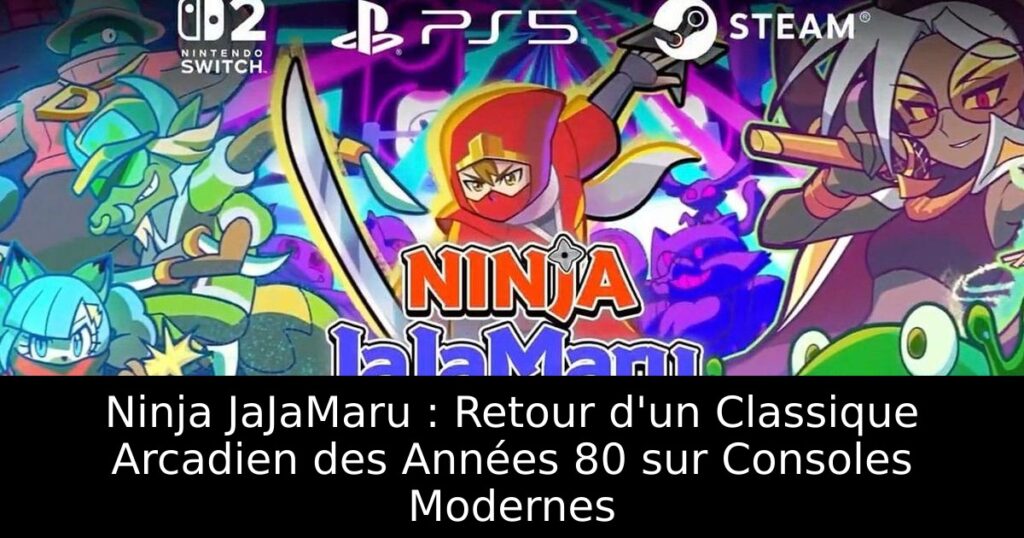 Ninja JaJaMaru : Retour d'un Classique Arcadien des Années 80 sur Consoles Modernes