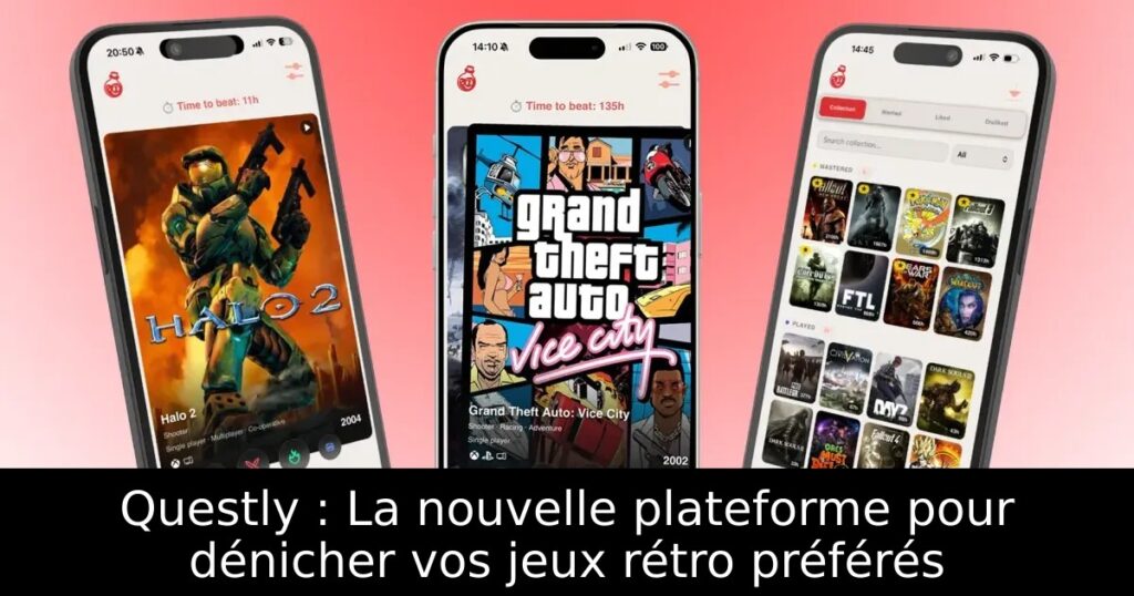 Questly : La nouvelle plateforme pour dénicher vos jeux rétro préférés