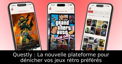 Questly : La nouvelle plateforme pour dénicher vos jeux rétro préférés