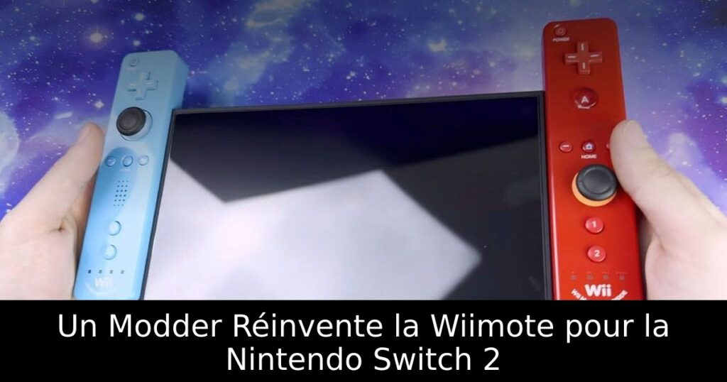 Un Modder Réinvente la Wiimote pour la Nintendo Switch 2