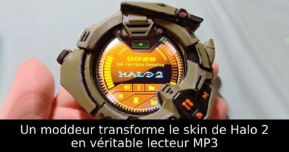 Un moddeur transforme le skin de Halo 2 en véritable lecteur MP3