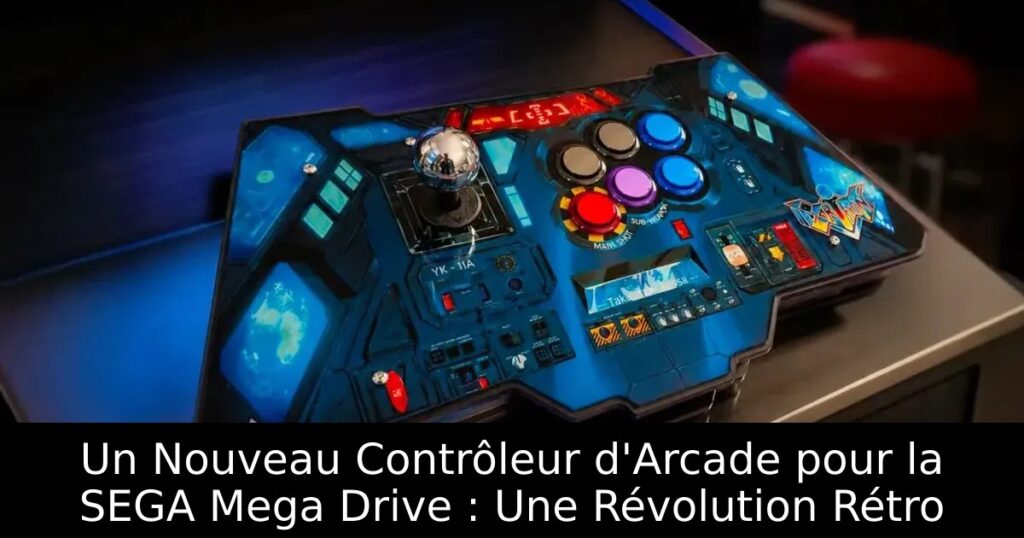 Un Nouveau Contrôleur d'Arcade pour la SEGA Mega Drive : Une Révolution Rétro