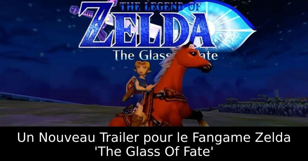 Un Nouveau Trailer pour le Fangame Zelda 'The Glass Of Fate'
