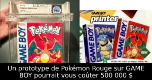 Un prototype de Pokémon Rouge sur GAME BOY pourrait vous coûter 500 000 $