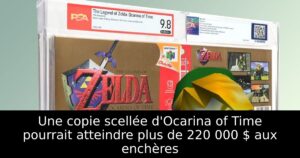Une copie scellée d'Ocarina of Time pourrait atteindre plus de 220 000 $ aux enchères