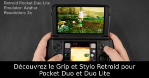 Découvrez le Grip et Stylo Retroid pour Pocket Duo et Duo Lite