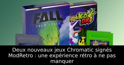 Deux nouveaux jeux Chromatic signés ModRetro : une expérience rétro à ne pas manquer