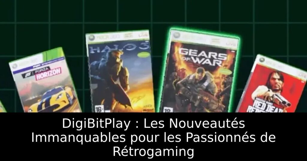 DigiBitPlay : Les Nouveautés Immanquables pour les Passionnés de Rétrogaming