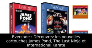 Evercade : Découvrez les nouvelles cartouches James Pond, The Last Ninja et International Karate