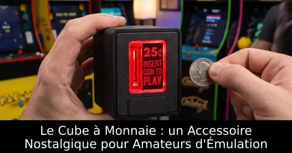 Le Cube à Monnaie : un Accessoire Nostalgique pour Amateurs d'Émulation