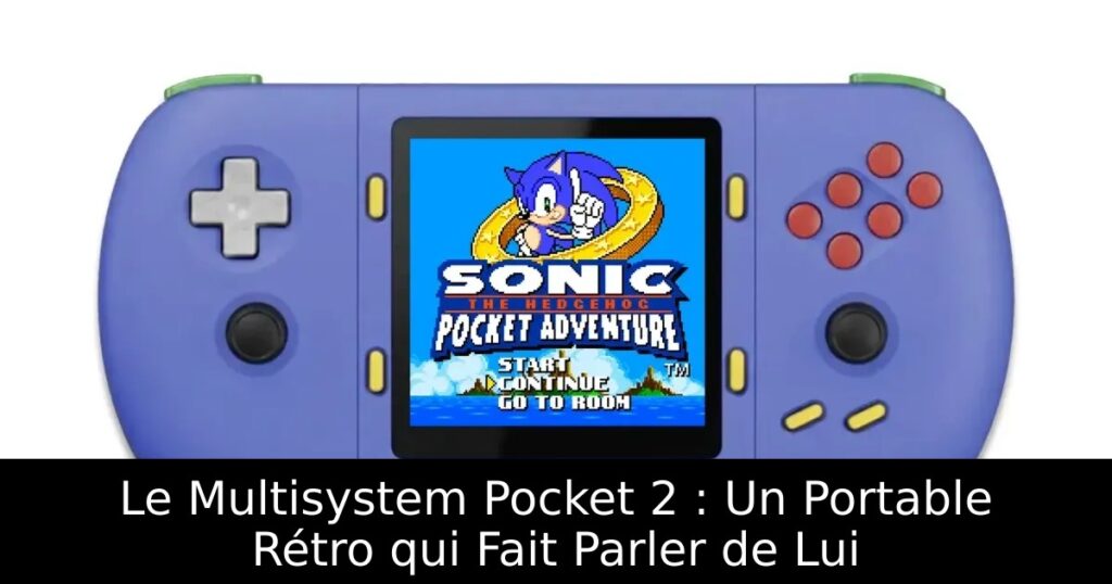 Le Multisystem Pocket 2 : Un Portable Rétro qui Fait Parler de Lui