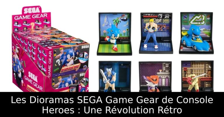 Les Dioramas SEGA Game Gear de Console Heroes : Une Révolution Rétro