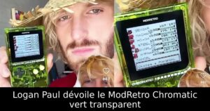 Logan Paul dévoile le ModRetro Chromatic vert transparent