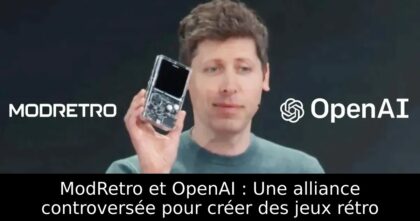 ModRetro et OpenAI : Une alliance controversée pour créer des jeux rétro