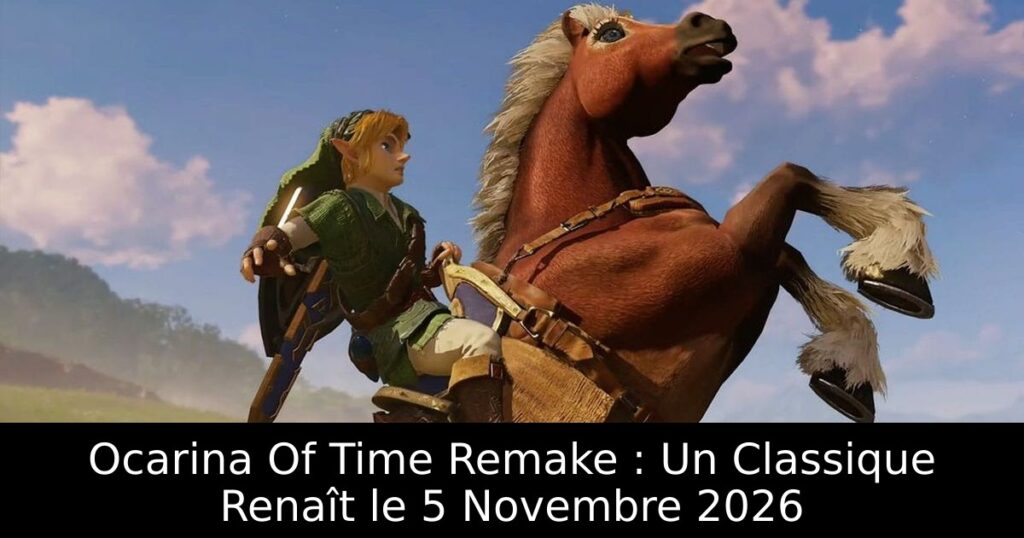 Ocarina Of Time Remake : Un Classique Renaît le 5 Novembre 2026
