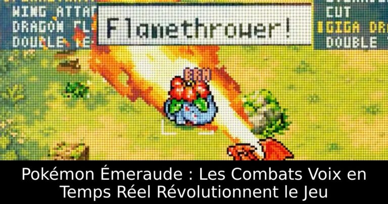 Pokémon Émeraude : Les Combats Voix en Temps Réel Révolutionnent le Jeu