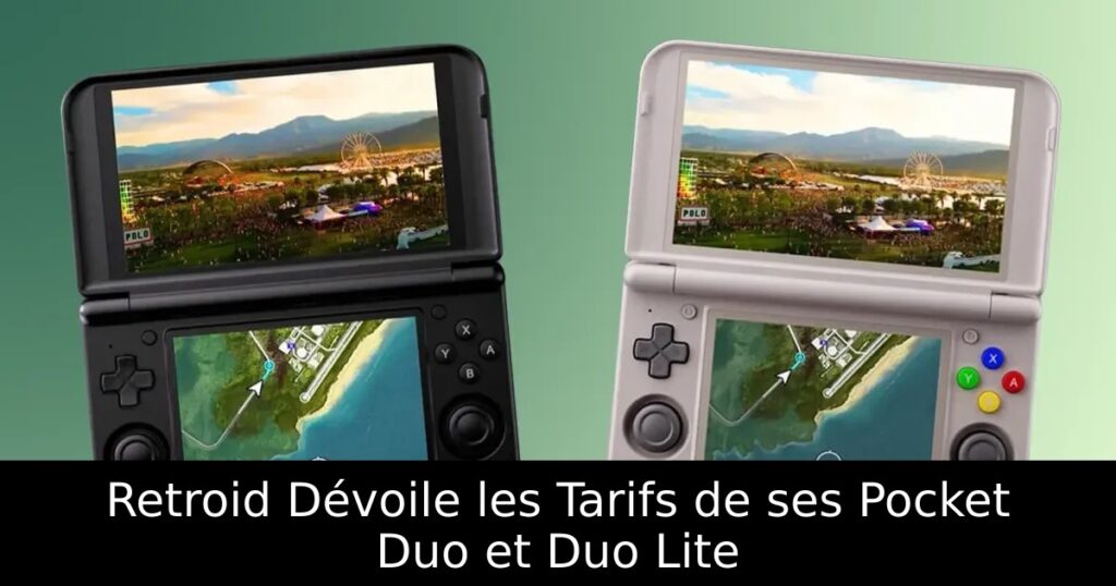 Retroid Dévoile les Tarifs de ses Pocket Duo et Duo Lite