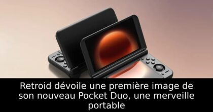 Retroid dévoile une première image de son nouveau Pocket Duo, une merveille portable