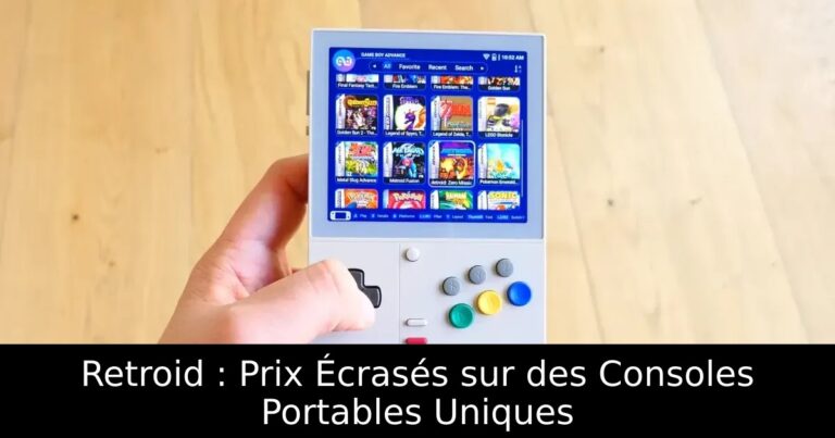 Retroid : Prix Écrasés sur des Consoles Portables Uniques