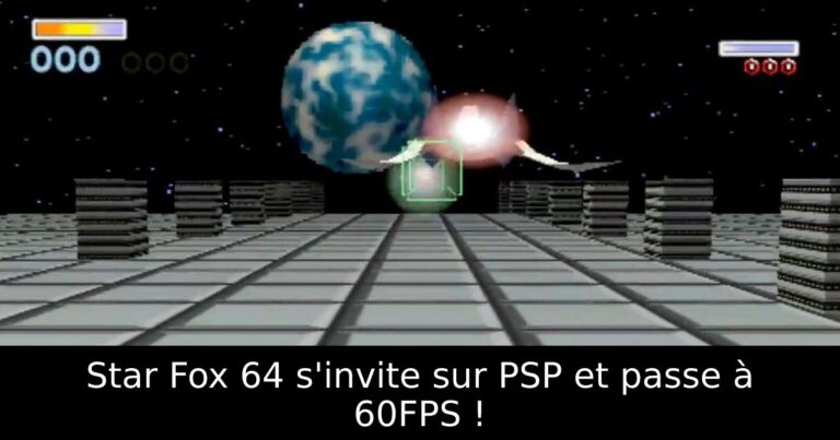Star Fox 64 s'invite sur PSP et passe à 60FPS !