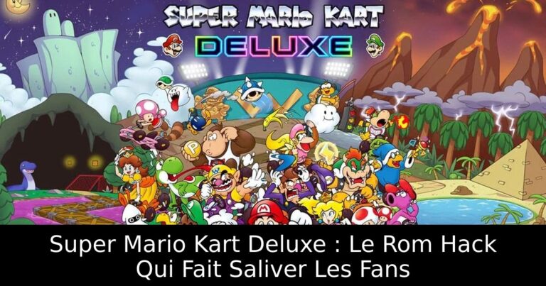 Super Mario Kart Deluxe : Le Rom Hack Qui Fait Saliver Les Fans
