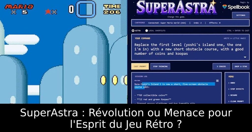 SuperAstra : Révolution ou Menace pour l'Esprit du Jeu Rétro ?