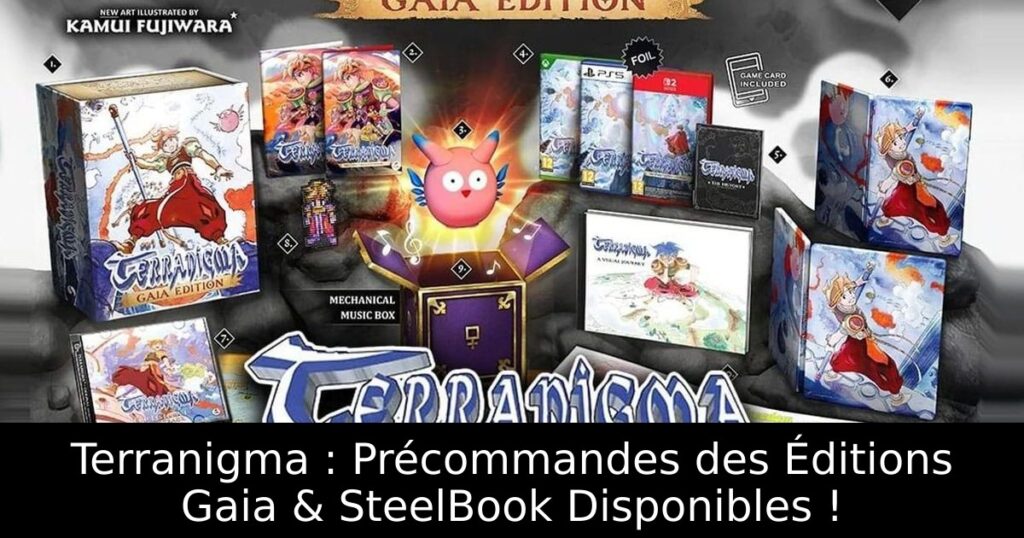 Terranigma : Précommandes des Éditions Gaia & SteelBook Disponibles !
