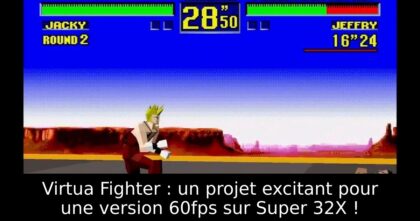 Virtua Fighter : un projet excitant pour une version 60fps sur Super 32X !