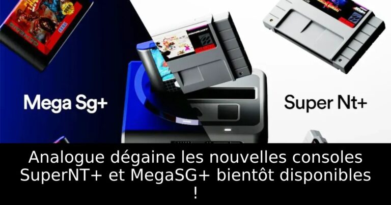 Analogue dégaine les nouvelles consoles SuperNT+ et MegaSG+ bientôt disponibles !