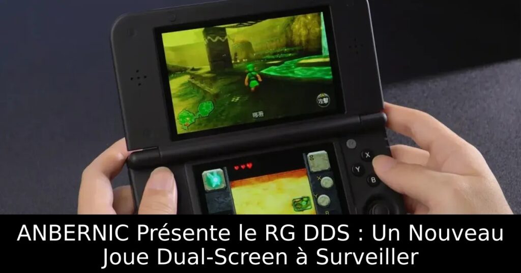ANBERNIC Présente le RG DDS : Un Nouveau Joue Dual-Screen à Surveiller