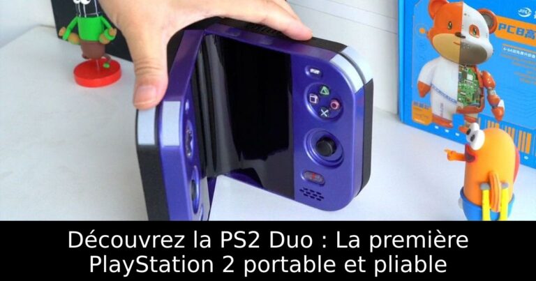 Découvrez la PS2 Duo : La première PlayStation 2 portable et pliable