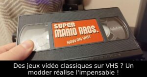 Des jeux vidéo classiques sur VHS ? Un modder réalise l'impensable !