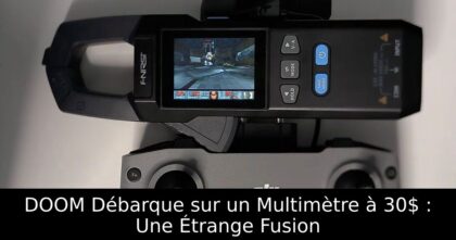 DOOM Débarque sur un Multimètre à 30$ : Une Étrange Fusion