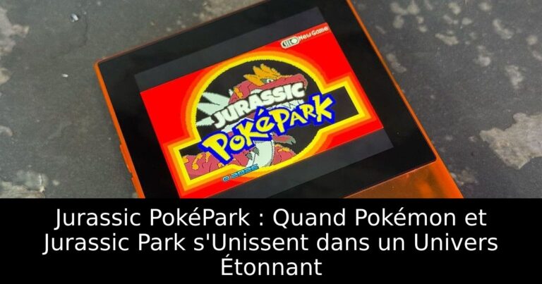 Jurassic PokéPark : Quand Pokémon et Jurassic Park s'Unissent dans un Univers Étonnant