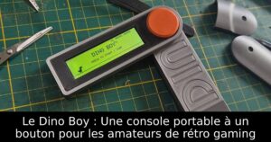 Le Dino Boy : Une console portable à un bouton pour les amateurs de rétro gaming