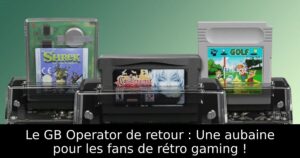 Le GB Operator de retour : Une aubaine pour les fans de rétro gaming !
