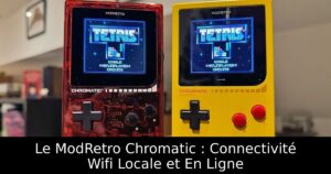 Le ModRetro Chromatic : Connectivité Wifi Locale et En Ligne