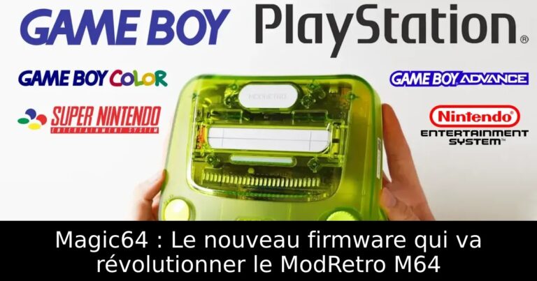 Magic64 : Le nouveau firmware qui va révolutionner le ModRetro M64