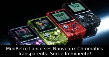 ModRetro Lance ses Nouveaux Chromatics Transparents: Sortie Imminente!