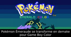 Pokémon Émeraude se transforme en demake pour Game Boy Color