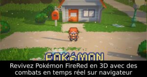 Revivez Pokémon FireRed en 3D avec des combats en temps réel sur navigateur