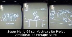 Super Mario 64 sur Vectrex : Un Projet Ambitieux de Portage Rétro