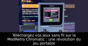 Téléchargez vos jeux sans fil sur la ModRetro Chromatic : une révolution du jeu portable