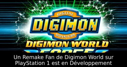 Un Remake Fan de Digimon World sur PlayStation 1 est en Développement