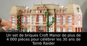 Un set de briques Croft Manor de plus de 4 000 pièces pour célébrer les 30 ans de Tomb Raider